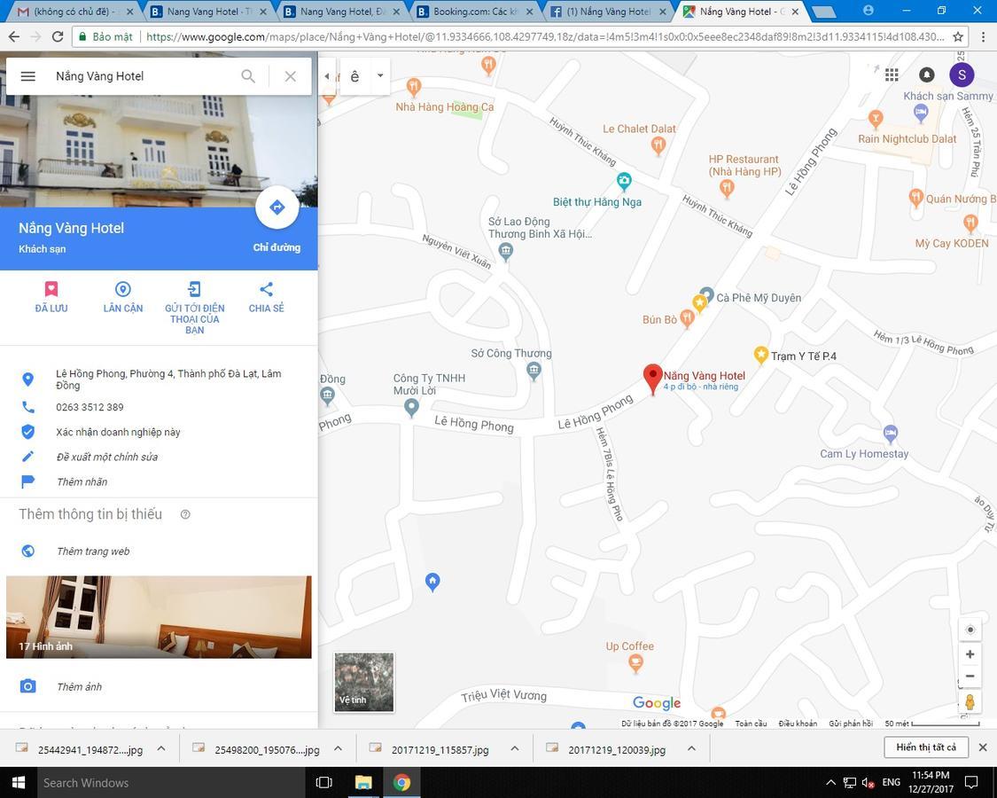 Nang Vang Hotel 달랏 외부 사진